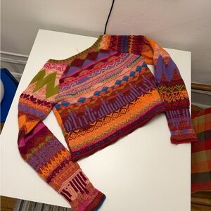 Free People Lydia Monochrome pullover  wool blend Sweater